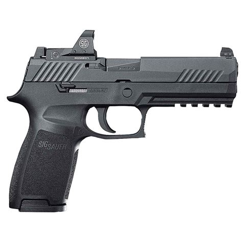 Sig Sauer P320 RX 9mm Luger 4.7in Black Nitron Pistol | Sportsman's ...