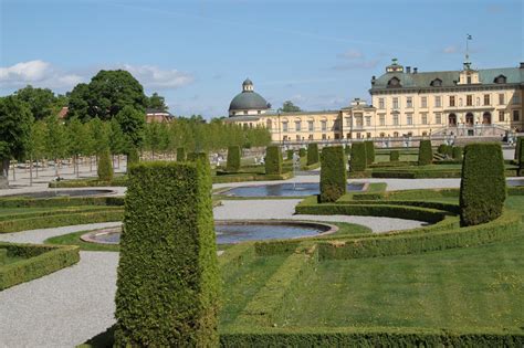 Formal gardens at Drottningholm Palace,... | ERA