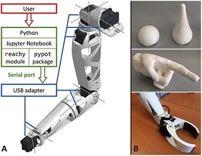 Frontiers | Reachy, a 3D-Printed Human-Like Robotic Arm as a Testbed for Human-Robot Control ...