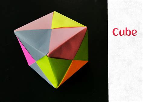 Origami Paper Cube(2) - Modular!!