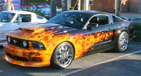 Interesting Flame Job - Ford Mustang Forum