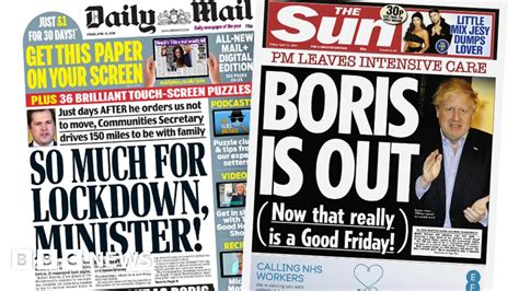 Newspaper headlines: 'So much for lockdown, minister!' - BBC News