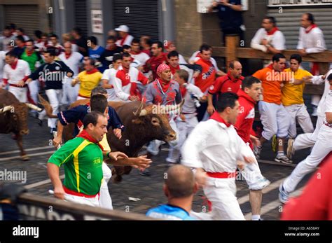 San Fermin Running of the Bulls Festival The celebration honours the city's patron saint San ...