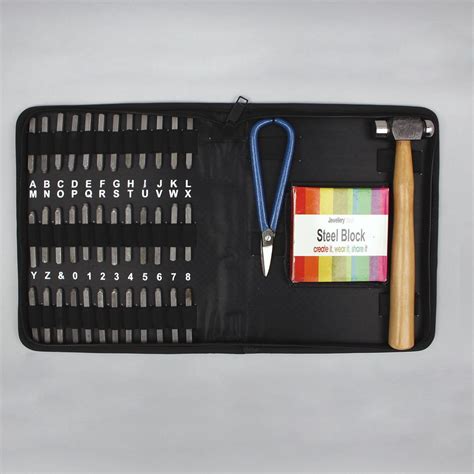 Deluxe Metal Stamping Tool Kit | JewelleryMaker.com