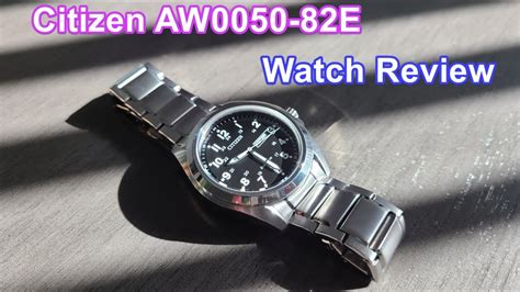 Citizen Field Watch Model AW0050-82E Review - YouTube