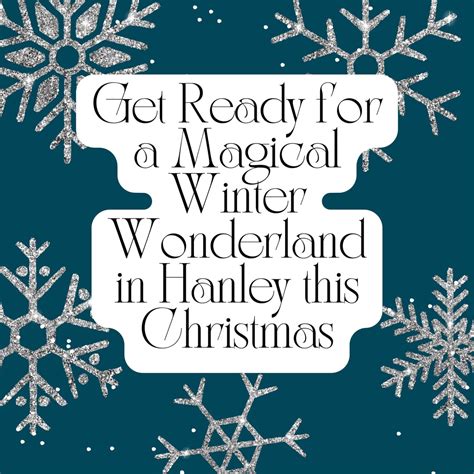 Get Ready for a Magical Winter Wonderland in Hanley this Christmas – J and p hats