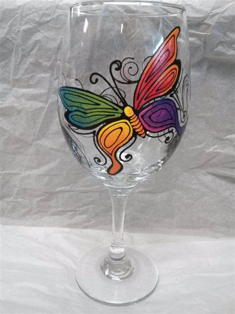 Glass Painting Butterflies - Lupus Butterfly Pictures