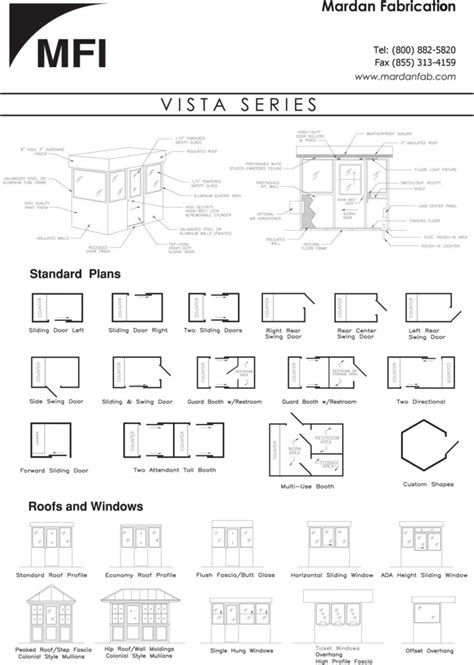 Security Booth 17-005 - Security Booth Design | Guard Booth Design ...