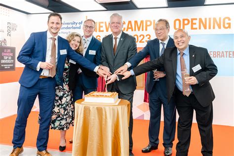 New Campus Opening 2023 Cake Cutting - University of Sunderland in Hong ...