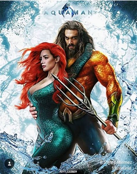 Aquaman and Mera | Superhero, Dc superheroes, Aquaman