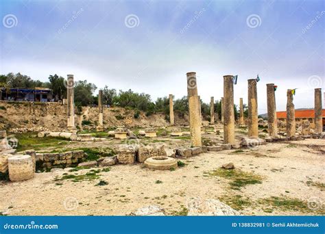 Herod the Great Palace in Sebastia, Samaria Stock Image - Image of landmark, israel: 138832981