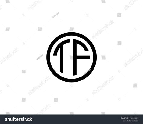 Tf Logo Design Vector Template Stock Vector (Royalty Free) 2238249083 ...