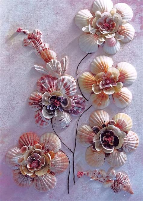 water effect glue crafts with shells - Google Search | Artesanato com conchas, Decoração de ...