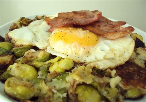 Me, My Food and I: Bubble and Squeak with Bacon and Egg