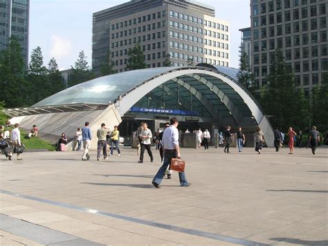 Canary Wharf Underground Station (Tower Hamlets, 1999) | Structurae