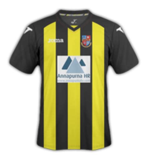 Harrogate Town 2012-13 Home Kit