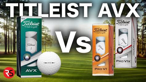 REVIEW TITLEIST AVX GOLF BALL Vs PRO V1 PRO V1X, 53% OFF