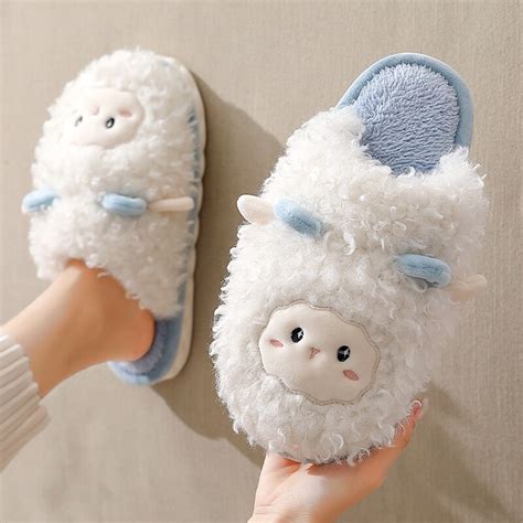 Cotton Home Shoes | Plush Home Shoes | Cotton Slippers | Plush Slippers ...