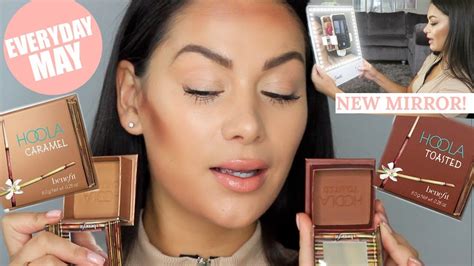 TESTING BENEFIT HOOLA TOASTED & CARAMEL + RIKI SKINNY MIRROR | Beauty's Big Sister - YouTube