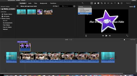 How to Put Logo on Video in Imovie