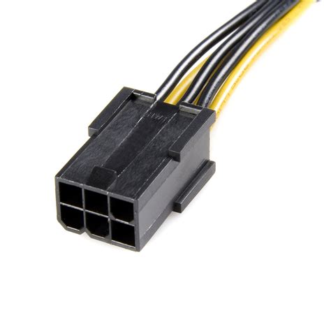 Amazon.com: StarTech.com PCI Express 6 pin to 8 pin Power Adapter Cable: Computers & Accessories