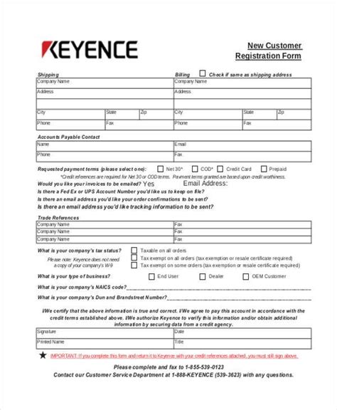 FREE 39+ Registration Form Templates in PDF | MS Word | Excel