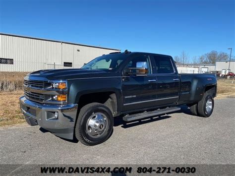 2019 Chevrolet Silverado 3500 LTZ Crew Cab Dually 4x4 Duramax Diesel Silverado Pickup