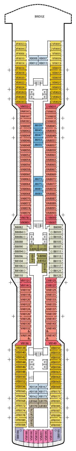 Koningsdam deck plans - Cruiseline.com