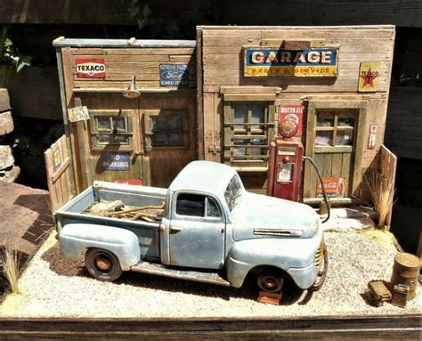 Pin by galeriadiorama on Diorama | Ho scale train layout, Car model, Diorama