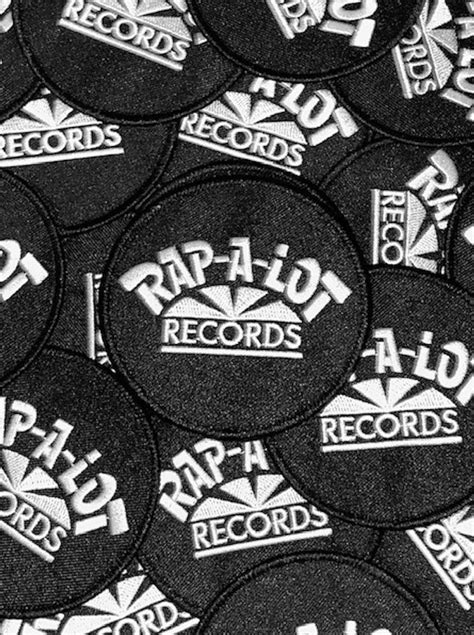 Rap A Lot Records Classic Logo Patch. You can Iron it on to your favorite garment, sew it or pin ...