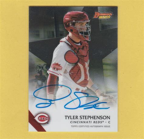 Tyler Stephenson - 2015 - Bowman's Best - AUTOGRAPH - Rookie Card -- #bowman #topps #beisbol # ...