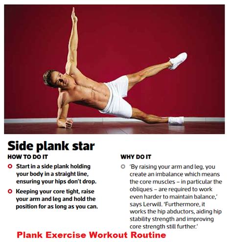 Side Star Plank Exercise for Men and Women | Plank Exercises Routine | Plank Variations