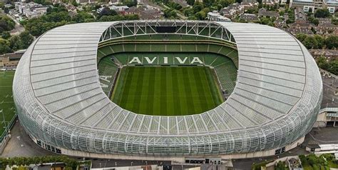 Aviva Stadium Seating Chart with Rows and Seat Numbers 2024