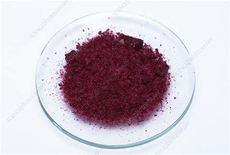 Hydrated cobalt chloride - Stock Image - C050/4834 - Science Photo Library