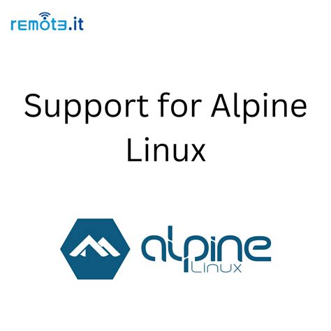 Alpine Linux Support