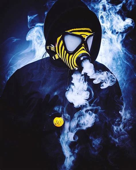 Gasmask | Gas mask art, Dark mask, Smoke bomb photography