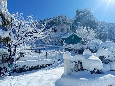 White Paradise in India! Anand Mahindra and Ashwini Vaishnaw's photos ...