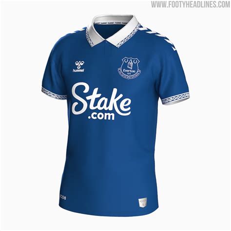 Everton 23-24 Home & Goalkeeper Kits Released - Footy Headlines