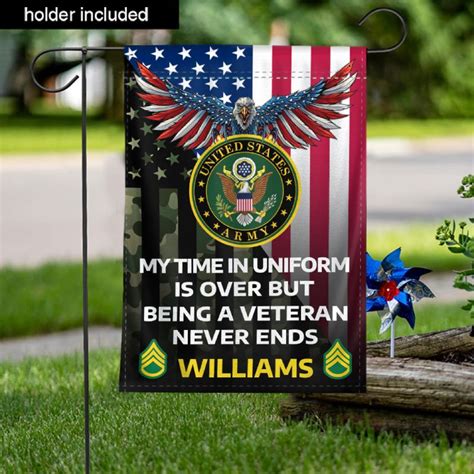 Personalized Flag For A Veteran - Proud Of Veterans – Galaxate