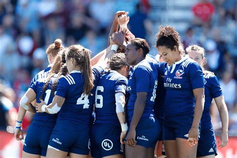 USA Women's Squad Announced for Rugby World Cup Sevens 2018