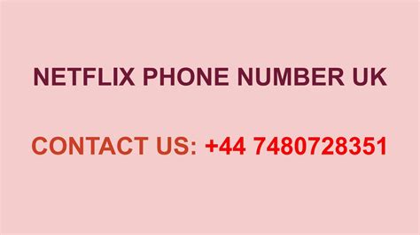 NETFLIX PHONE NUMBER UK: +44 7480 728351 by Callit Expert - Issuu