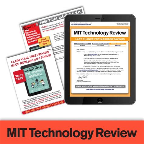 MIT Technology Review Emails & Acquisitions DM | AdSpace Communications