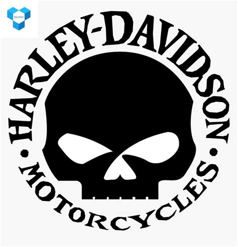 Harley Davidson Skull logo dxf png jpg pdf | Etsy