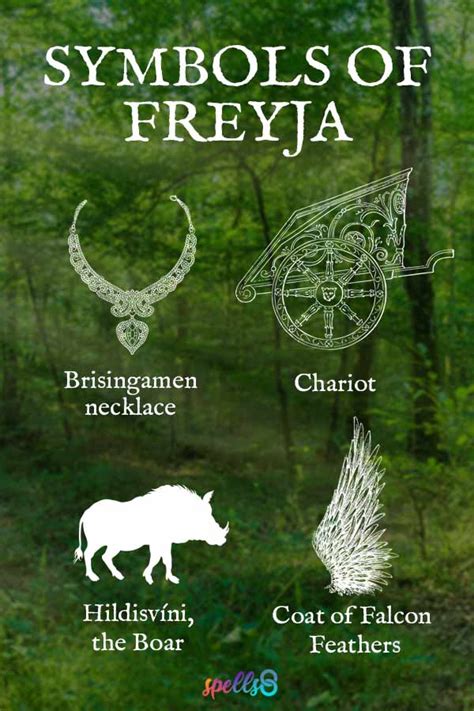 Freyja: Goddess Symbols, Correspondences, Myth & Offerings – Spells8