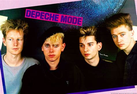 Depeche Mode Poster - 1980's Original Not A Reprint - Photo by Fabio ...