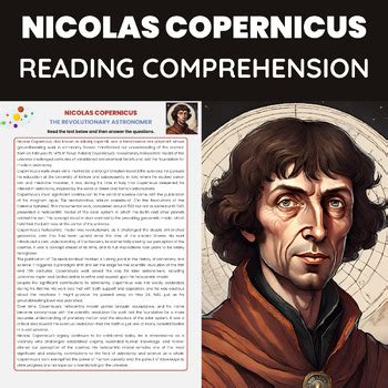 Nicolas Copernicus Reading Comprehension | Modern Astronomy ...