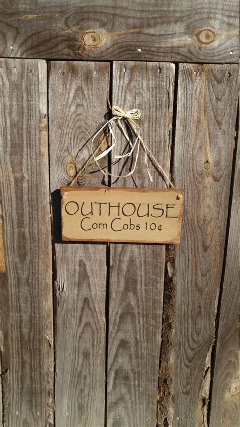 Outhouse sign outhouse decor bathroom decor bathroom sign