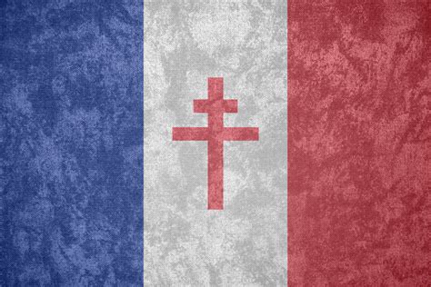 Free France ~ Grunge Flag (1940 - 1944) by Undevicesimus on DeviantArt