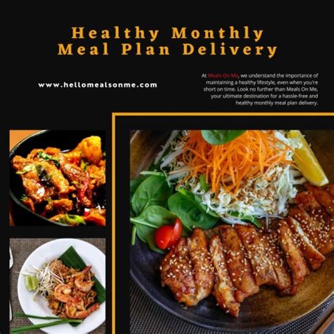 Monthly Healthy Meal Plan Delivery @ Meals On Me | by Monthly Healthy Meal Plan Delivery | Oct ...