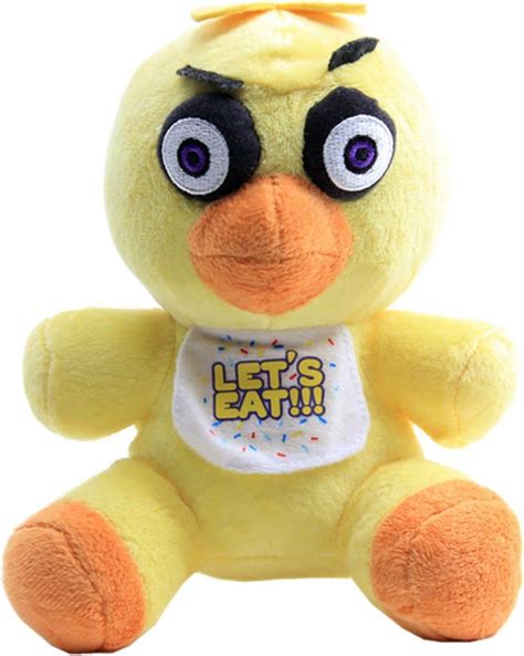 Amazon.com: Laruokivi FNAF Chica Plush Toy Doll 7'' Stuffed Figure : Toys & Games